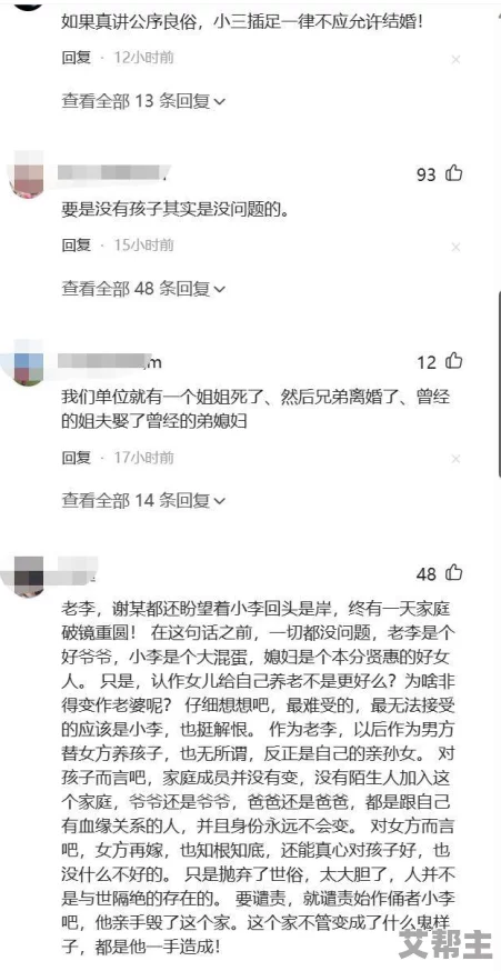 翁熄性放纵小说网友认为该小说情节大胆，挑战传统道德观，但也有人批评其内容过于露骨，缺乏深度和内涵